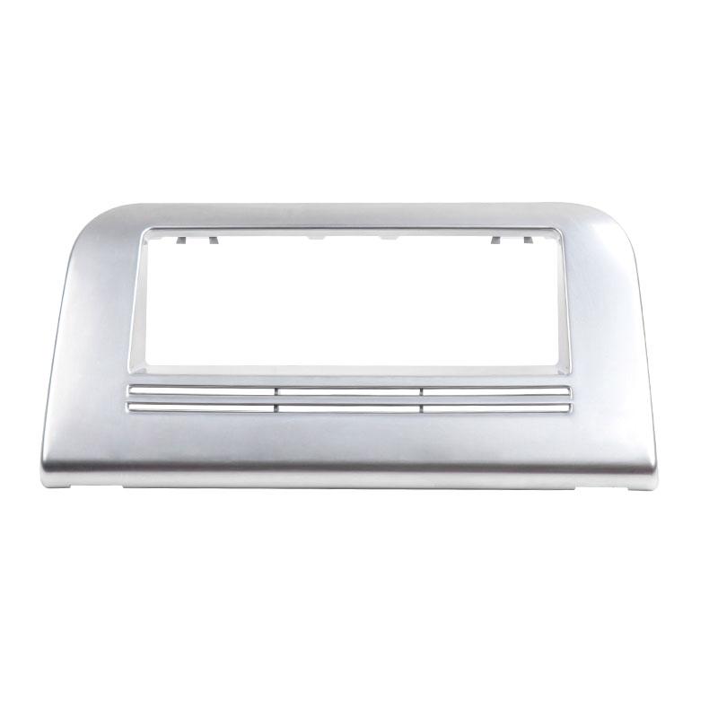21284600277 Rear Seat CD Player Panel Bezel for Mercedes W212 E-Class 2009-2016 Center Console Chrome Trim