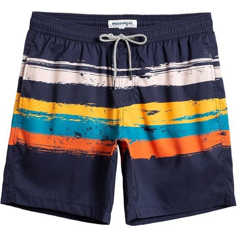 New Independence Day D Printed Casual Breathable Men's Beach Pants Breathable and Comfortable