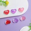 100Pcs 22MM Love Heart Charms Flatback Resin Cabochons Scrapbooking Phone Case Decoration DIY Crafts Jewelry Making Accessories