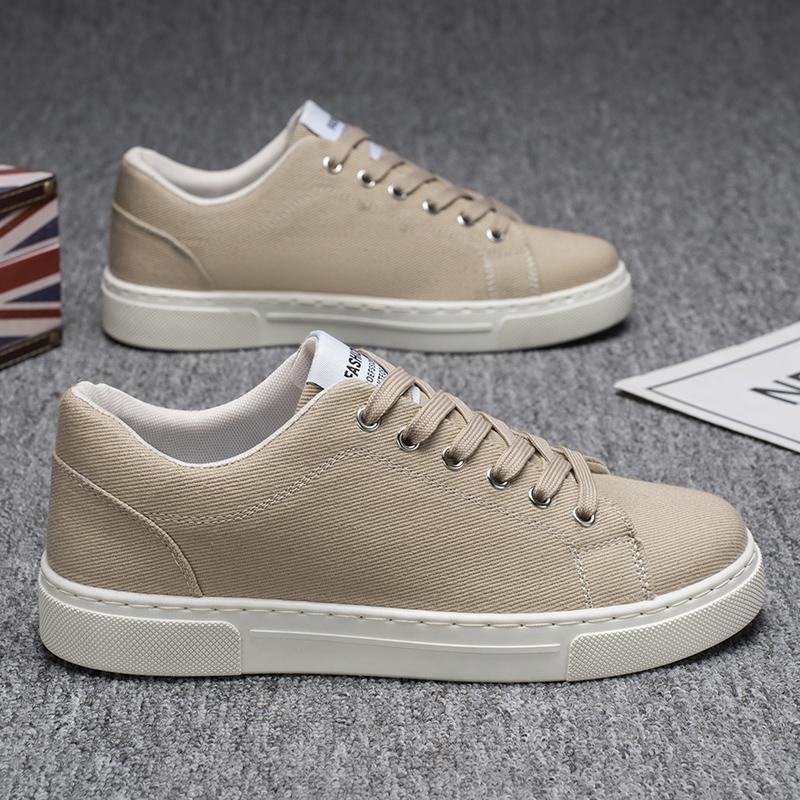 Spring and Autumn New Breathable Casual Men's Shoes Korean Edition Comfortable, Lightweight, Versatile Trendy Board Shoes