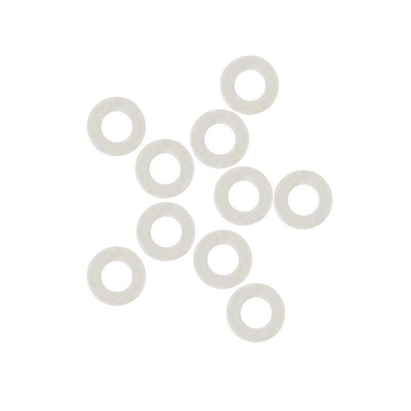 10Pcs White Trumpet Press Pads for Trumpet Repair Replacement Parts