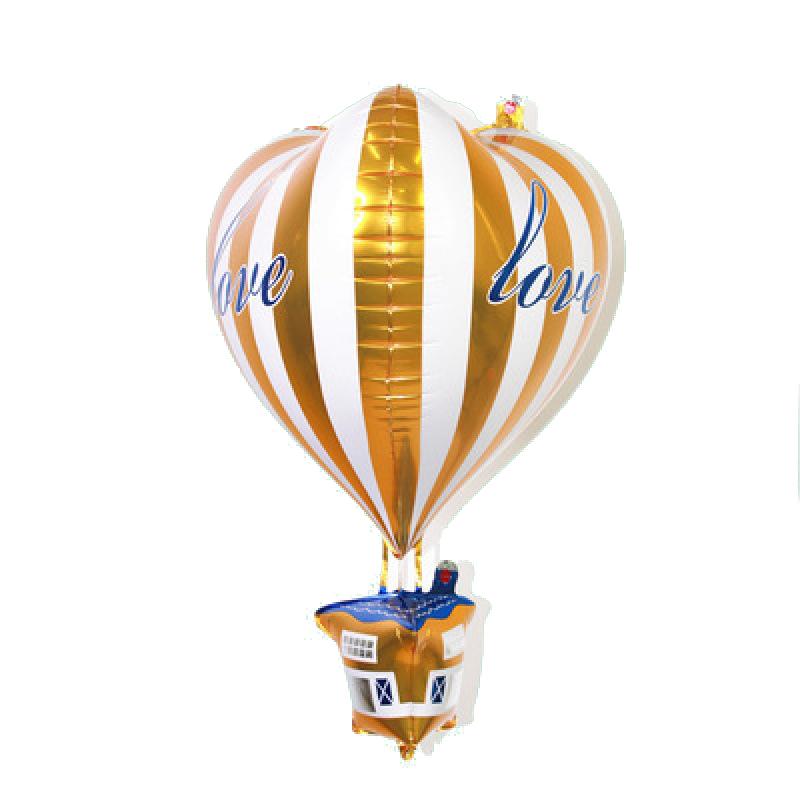New 70cm Aluminum Film Balloon 4D Helium Balloons Valentine's Day Wedding Proposal Birthday Party Decoration Hot Air Balloon