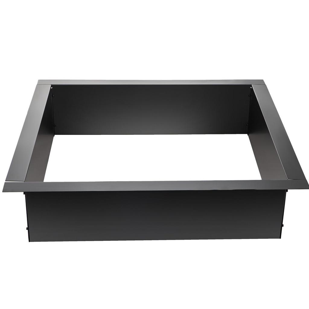 Fire Pit Ring, 36-Inch Outer/30-Inch Inner Diameter Fire Pit Insert,1.5 Mm Thickness Fire Ring, DIY Steel Ring with Tongs In-Ground Fire Pit Liner for