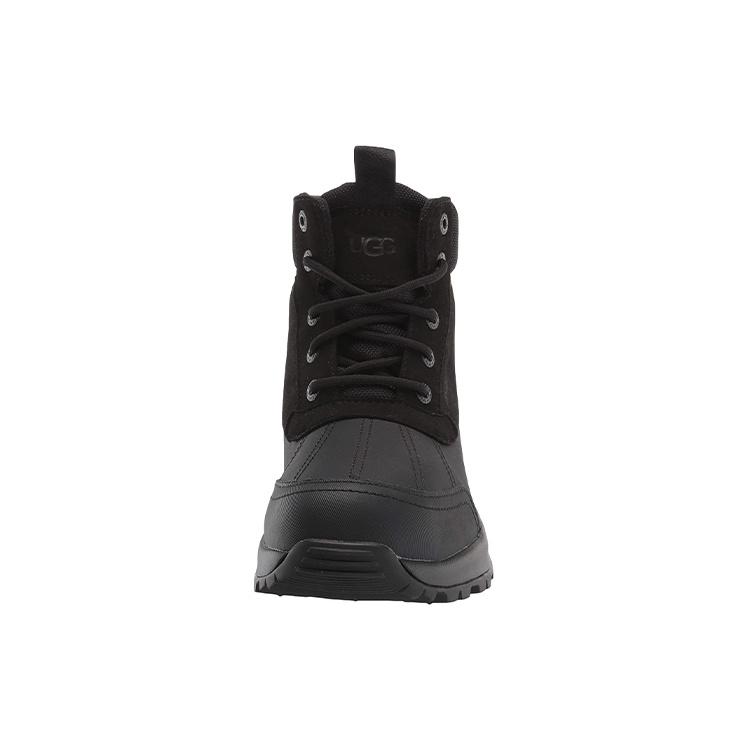 UGG Emmett Duck Snow Boots Black Men's 1115834-BLK