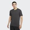 Nike Yoga Dri-FIT Quick-Dry Crew Neck Short Sleeve T-Shirt Men Tops Black Grey DO0775-010