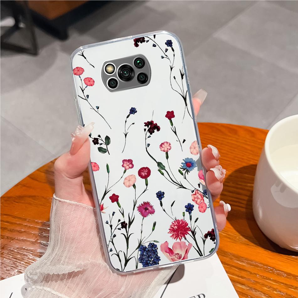 For Poco X3 Pro GT Case Creative Fun Soft TPU Silicone Clear Anti Choc Phone Back Cover For Poco X 3 Pro GT X3Pro X3GT NFC Funda