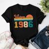 Th Birthday Shirt Vintage T Shirt Birthday Gift Th Birthday Gift Years Old Tee Retro Unisex Women Unisex Clothes