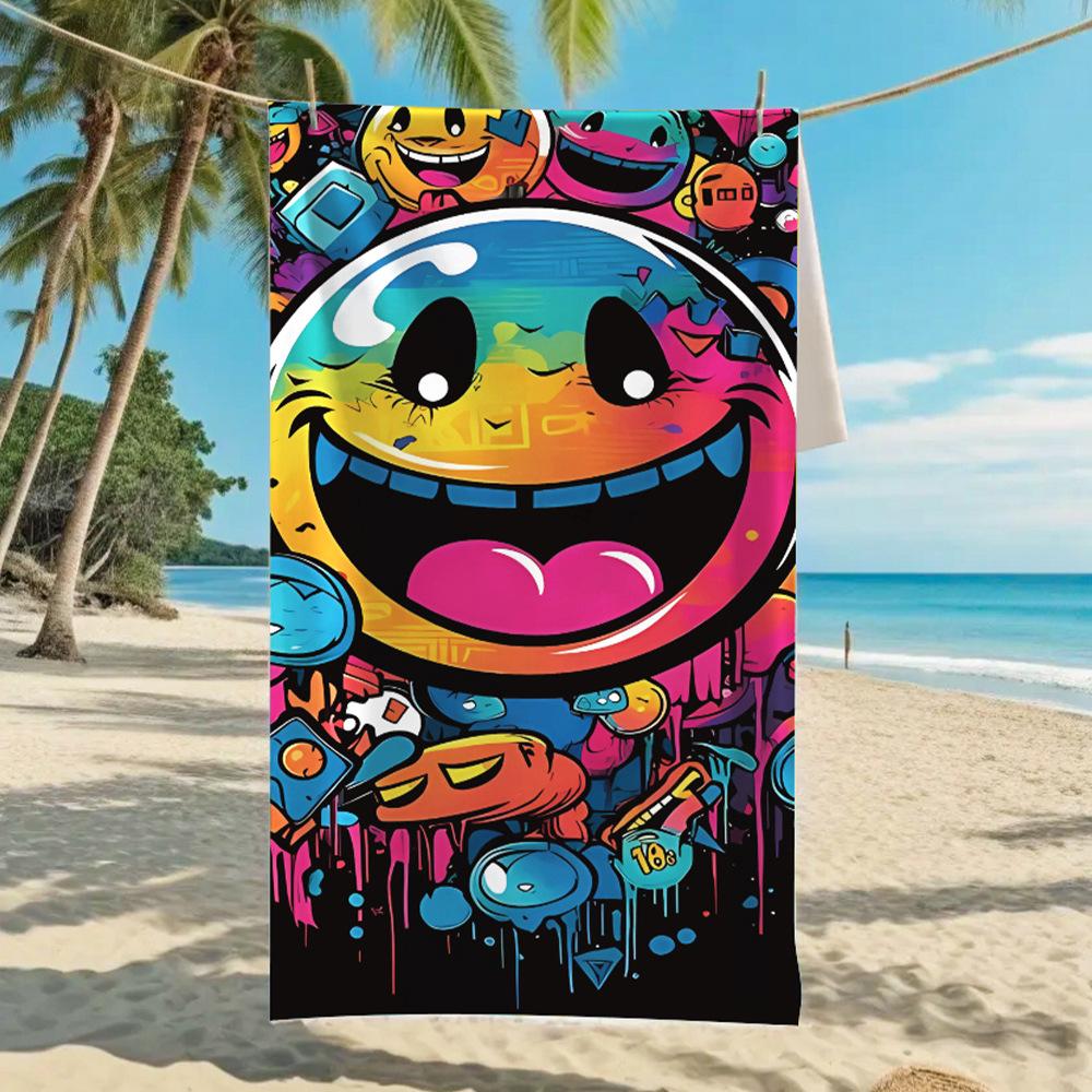 2026 Mermaid Tail Beach Towel Printed Towel Seaside Vacation Absorbent Beach Towel