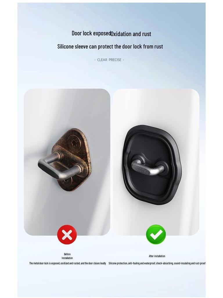 Changan UNI-K Silicone Door Lock Cover for Soundproofing and Shock Absorption
