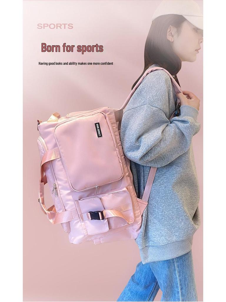 Ελαφριά τσάντα γυμναστικής Unisex με Διαχωρισμό Υγρών/Στεγνών