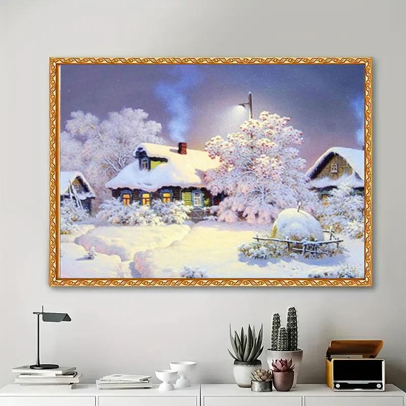 DIY Diamond Painting Quaternary Scenery Cross Stitch Kit Mosaic Art Diamond Painting Full Circle/Square Diamond Home Decoration