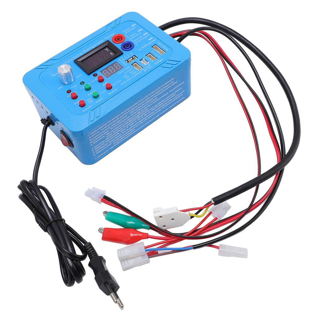 Inverter Refrigerator Tester Variable Frequency Board Testing Instrument Solenoid Valve Repair Tool with Buzzer Warning