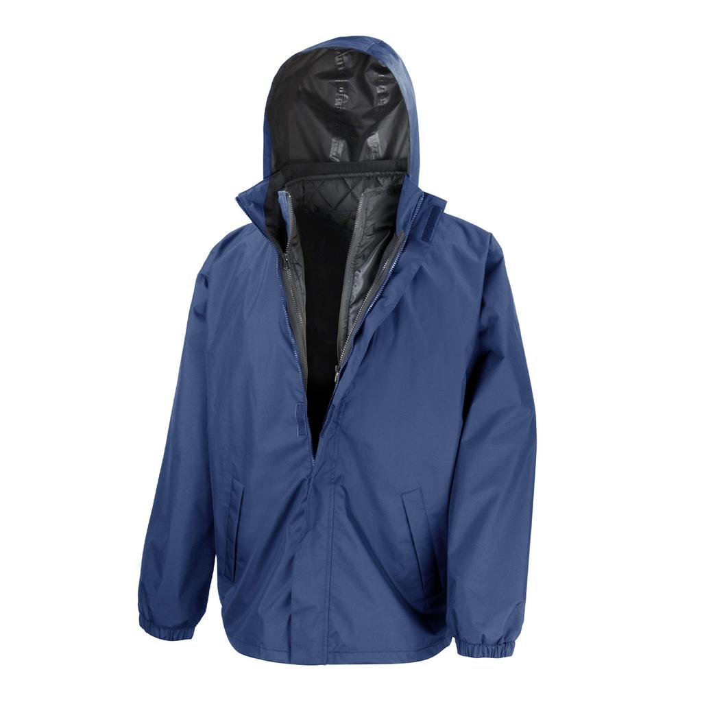 Result Core Herren 3 in 1 wasserdichte Jacke