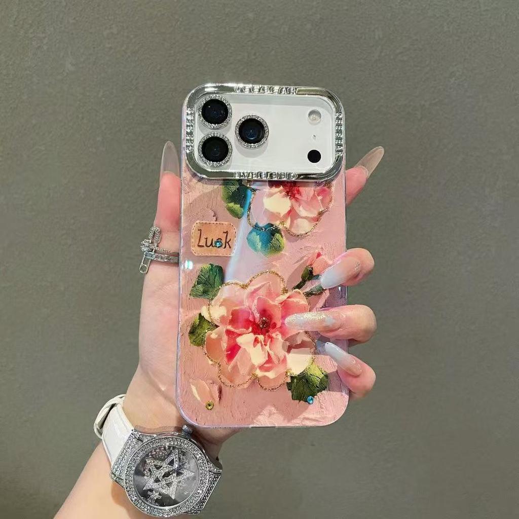 Diamond Rainbow Rabbit Phone Case For Iphone 17 Pro Max 14 11 16 Pro