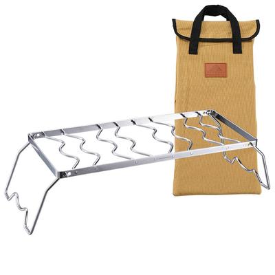 CAMPING MOON Cooktop Stand, 450mm, Adjustable Height, Stove Stand with Storage Bag, MS-1013