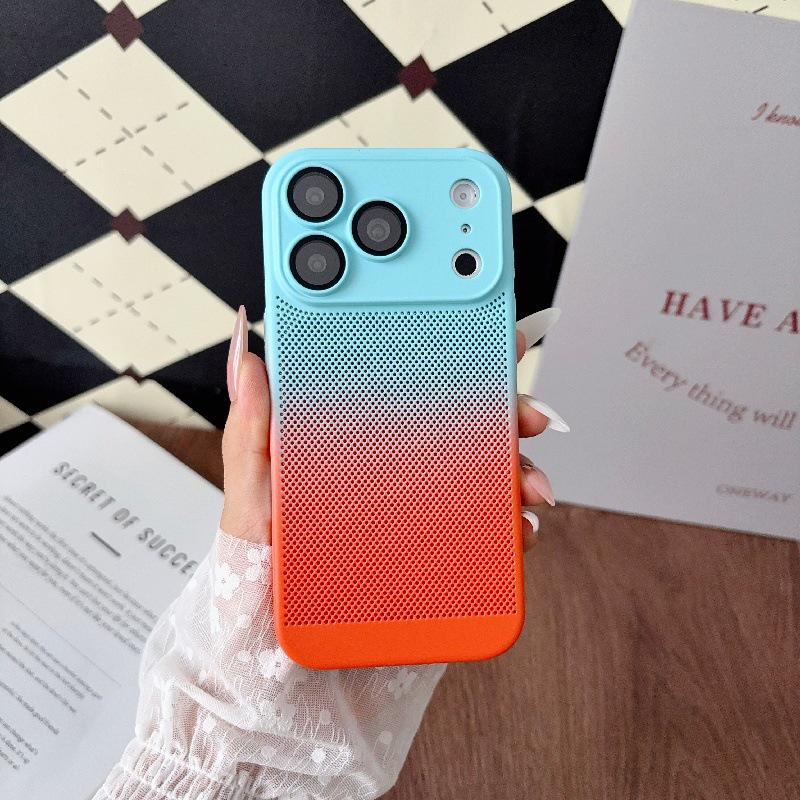 iPhone 17 Pro Max Gradient Mesh Heat Dissipation Case