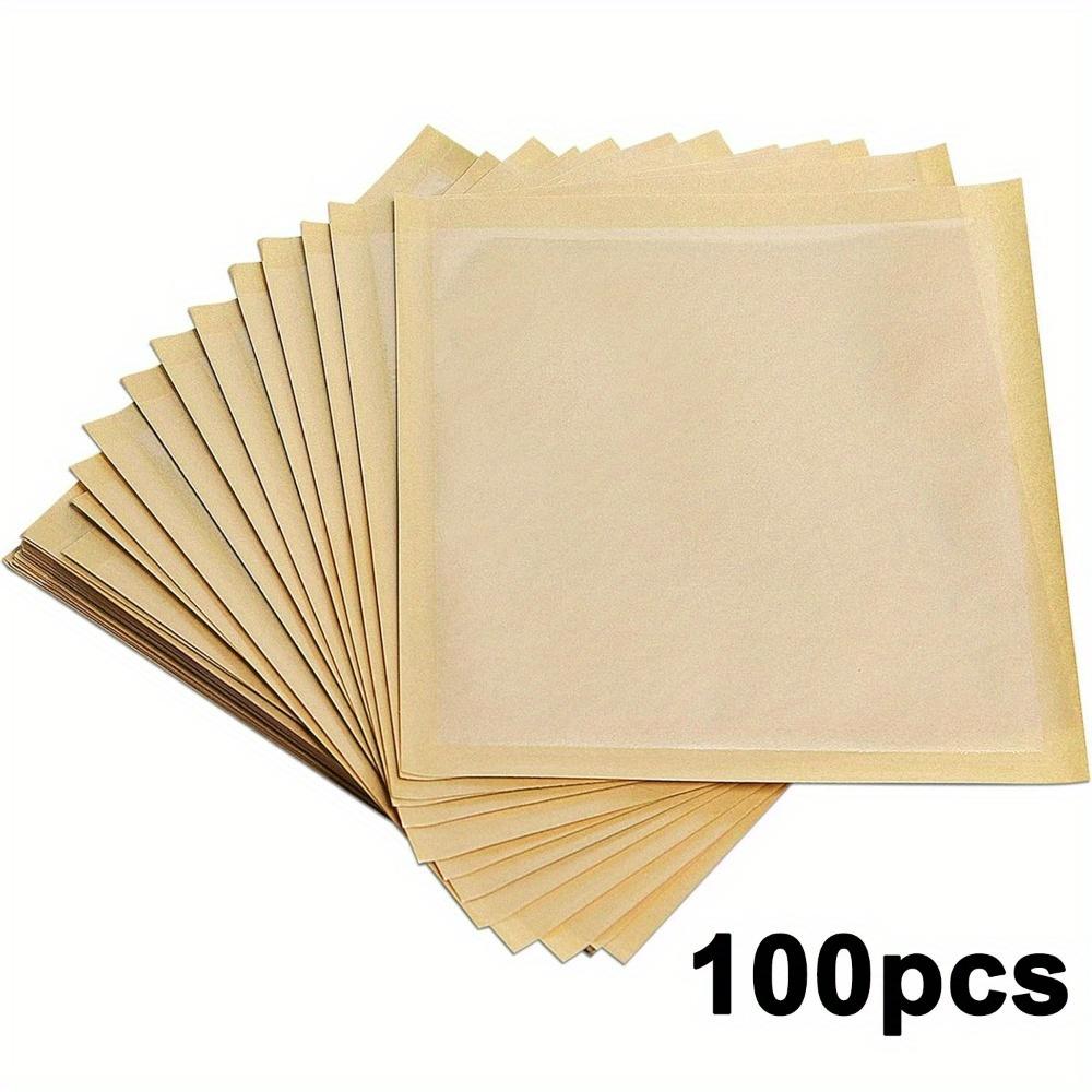 

100 шт. Бумажные пакеты для выпечки с окошком, пакеты для сэндвичей, пакеты для пончиков, которые можно взять с собой, бумажные пакеты для выпечки, упаковки закусок и печенья 100pcs 18*19cm