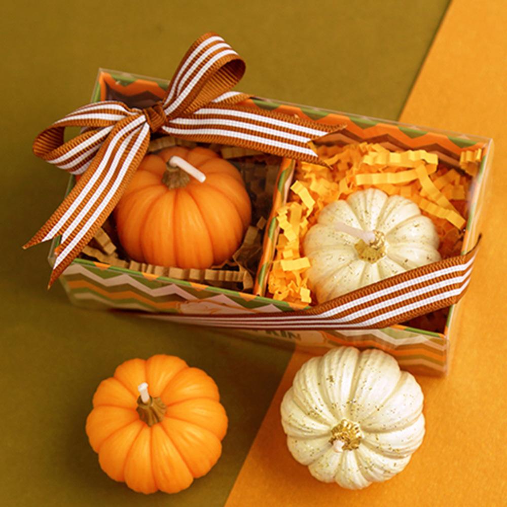 decoration Handmake Decoration 3D Halloween Decor Silicone Mold Mould Pumpkin Candle Candle Mold