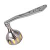Fishing Reel Handle Metal Power Handle Knob Grip Replacement with Assembly Parts for Baitcasting Drum ReelGold Gray