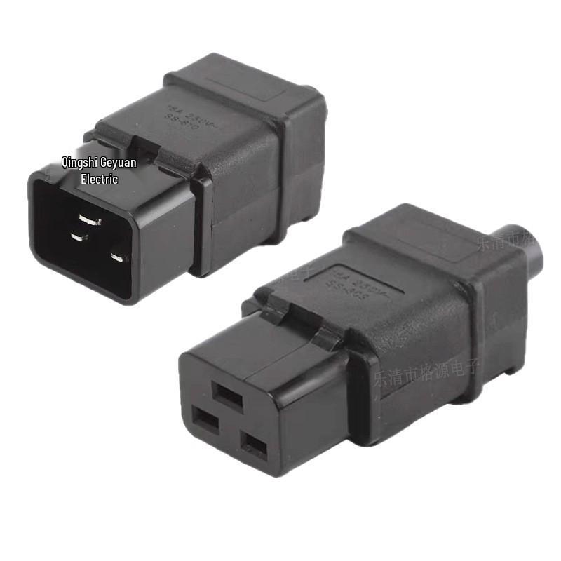 Prese ad Alta Potenza Standard Brasiliano 16A 250V Spina Maschio/Femmina C14/C19