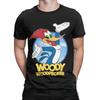 Woody Woodpecker plakát malba Novinka 100% Bavlna Tričko Woody Woodpecker Trička Vrcholy Pro Unisex