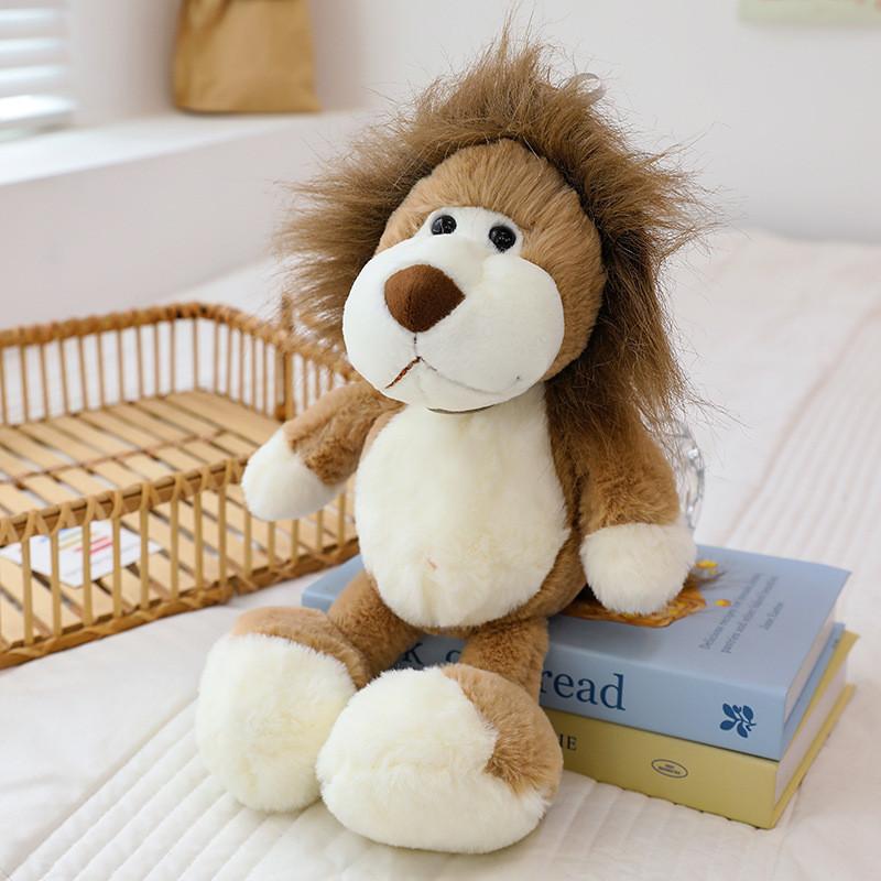 Forest Animal Lion Koala Elephant Sloth Frog Plush Toy Stuffed Doll Kids Gift