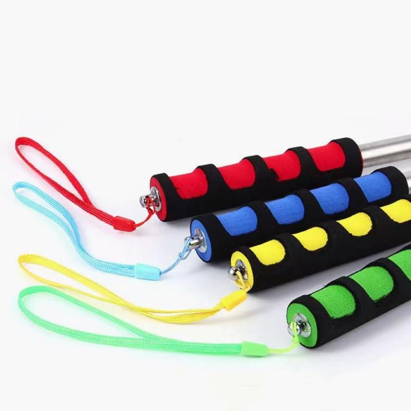 Telescopic Portable Flag Pole - 1.2M-1.6M Handheld Non-Slip Grip Teaching Pointer Stick For Events Parades