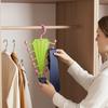 V-shaped Double-sided Storage Rack Multifunctional Closet Hanger Space Saving For Clothes Hats Belts Scarves Coat Rack