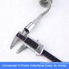 [C3]Toilet Spray Nozzle Bidet Hose Telescopic 1.5/2 Meter Spring Inlet Hose Telephone Line Shower Head Hose
