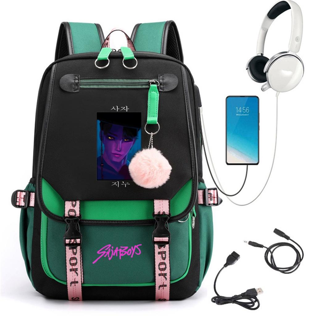Backpack, Back To School, Cartoon Cute Travel Backpack Print Peripheral Double-shoulder Backpack For Teenagers, Students, Boys And Girls