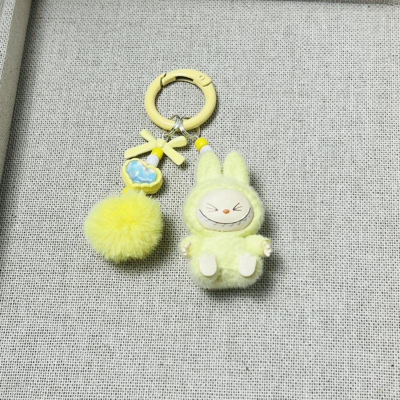 Flocking Rag CM Pendant Girl Bag Cute Student Doll Pendant Keychain Handmade
