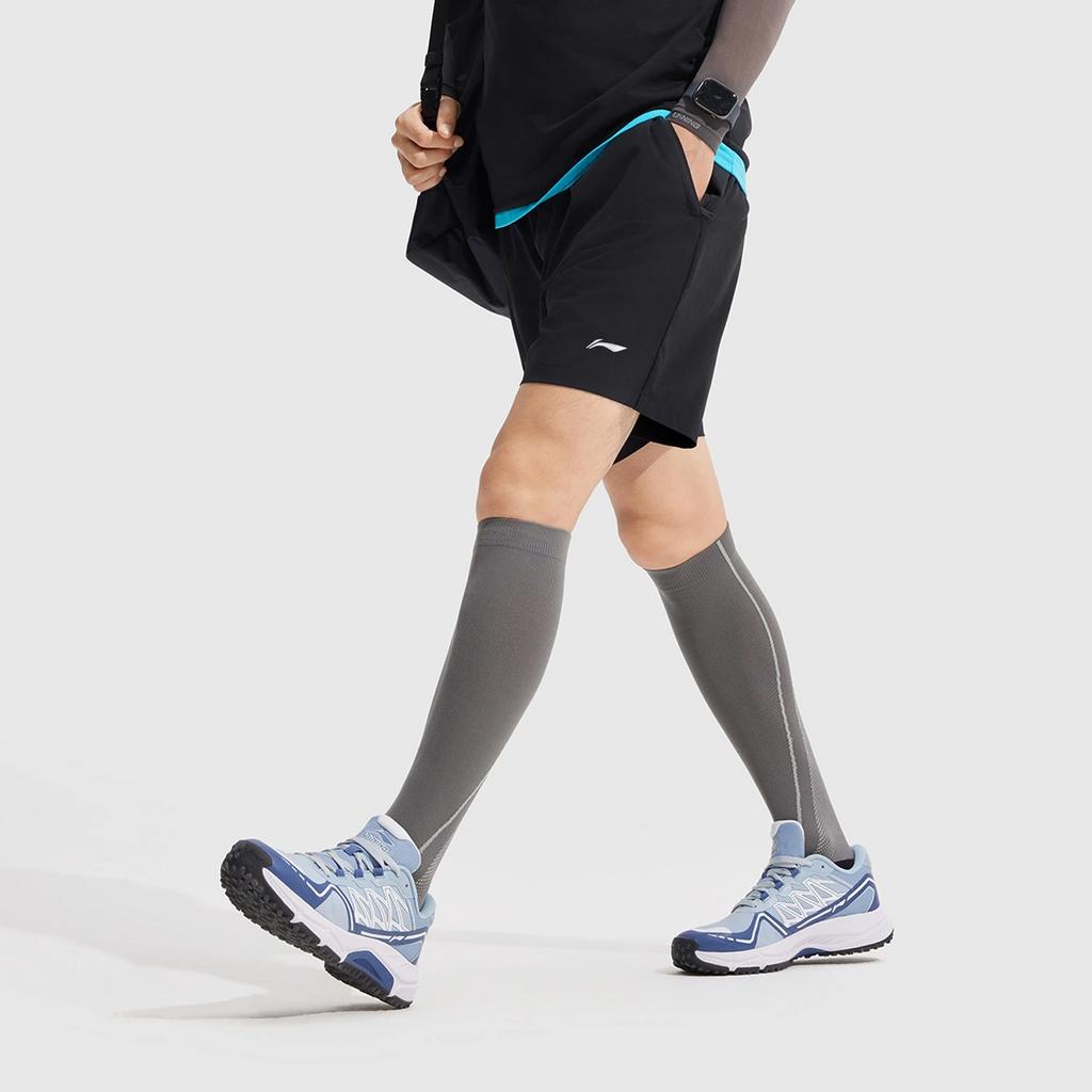 Li-Ning Versatile Casual Soft Comfortable Sports Shorts Men shorts Black AKSW677-1