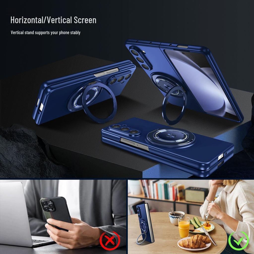 Magnetic Rotating Stand Protective Case for Samsung Galaxy Z Fold7/Fold6/Fold5