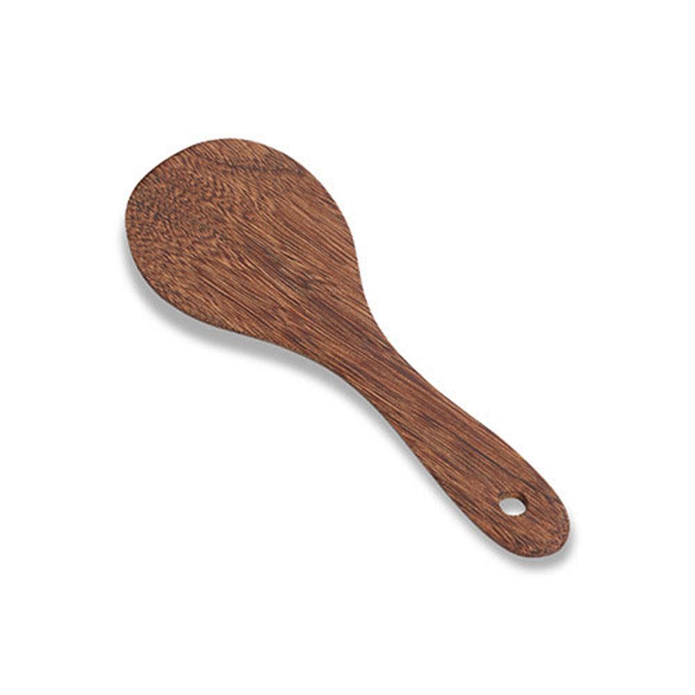 Wooden Nonstick pan Meat Kitchen Tools Mixing Spoon Soup Scoop Ladle Cooking Shovel Rice Spatula