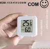 Mini elektronisk intelligent luftfuktighetsmätare Rumstermometer Hygrometer för hemmabruk Digital temperaturmätare