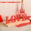 Love Nested Ornaments Hot Selling Valentine's Day Gifts Wooden Craftsmanship LOVE Decoration Home Wedding DIY