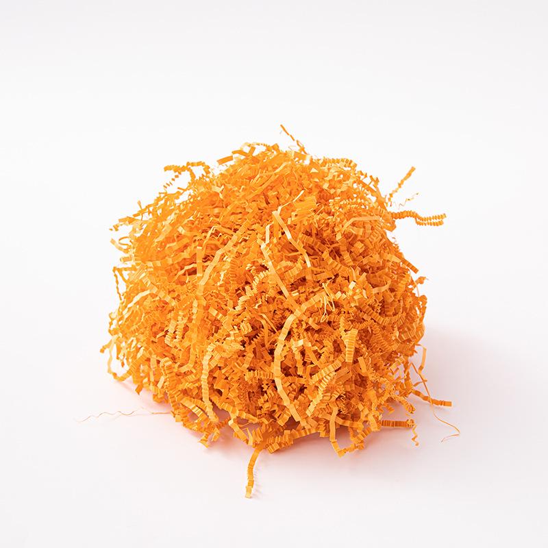 High-End Raffia Gift Box Filler - Shockproof Crepe Paper Shredded for Fruit & Wine Packaging