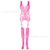 Sex clothes new suspender jacquard hollow net socks onesie net clothes