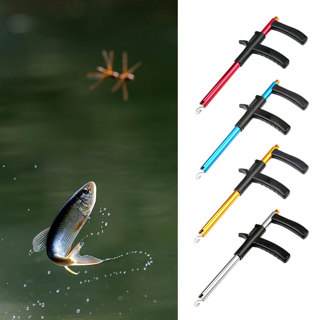 Fish Hook Remover Tool Extractor, Easy Squeeze Out Fishing Hook Separator Aluminum Fish Hook Removal Puller for Fishing
