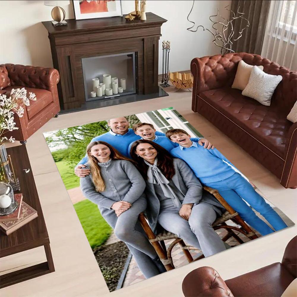 Customize Photo Customized image Area Rug Suitable for Foyer Balcony Playrooms Dining Room Antislip Carpet Decorate Offices Birthday/Christmas Gift