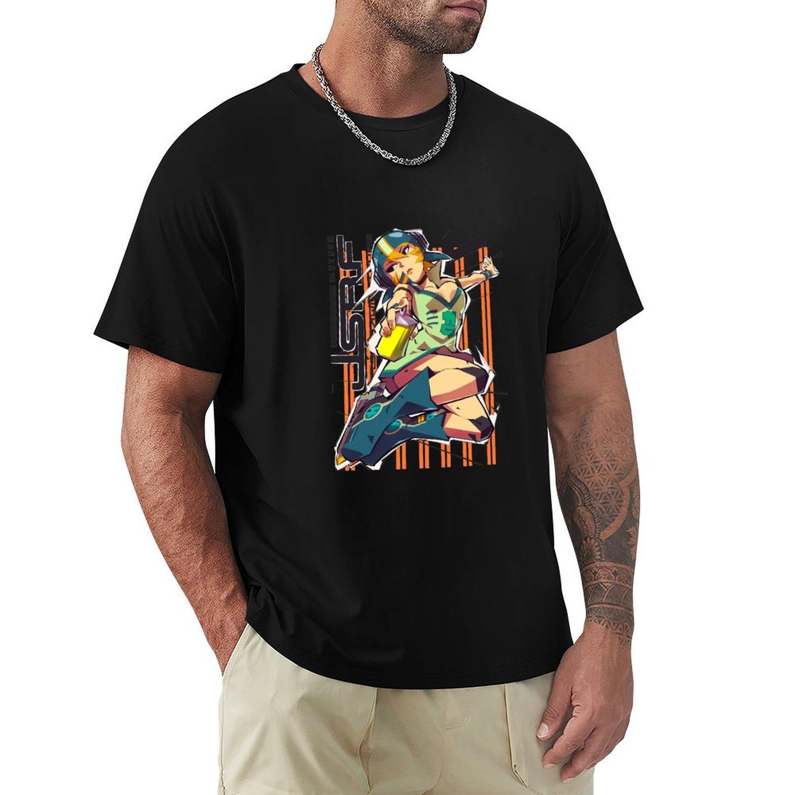 

Jet Set Radio Game Action Developed By Smilebit Controls A Gang Of Youths Who Use Inline Skates To Walk Gum Jsrf Gifts F TShirt 4XL