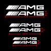 AMG Logo Personalized Modification Decorative Sticker Car Sticker Brake Caliper Sticker Label For Mercedes Benz 2021 C /S Class ZW3