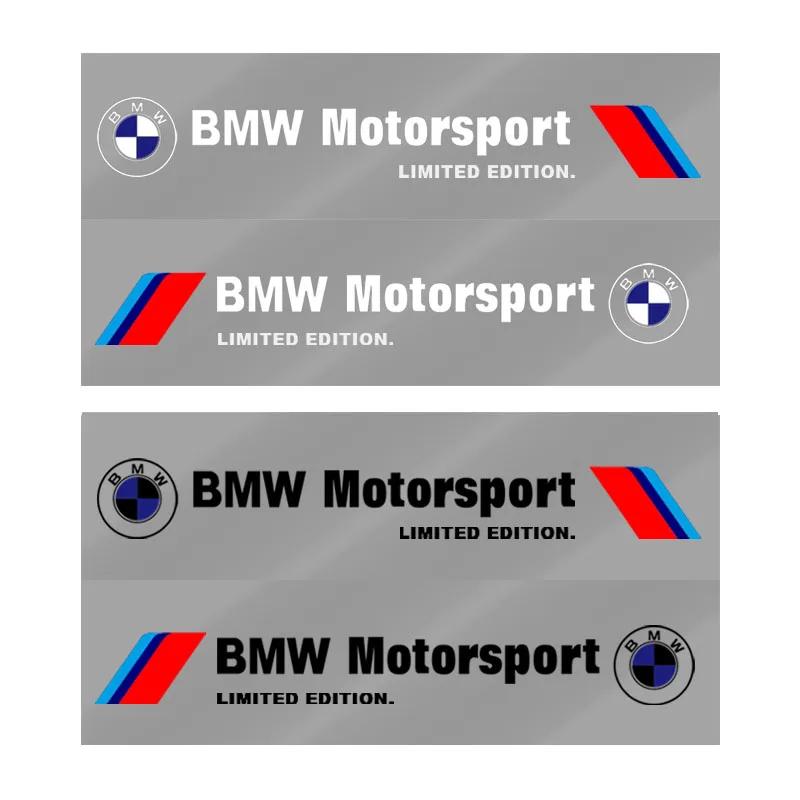 2 Stück Auto Seitentür Aufkleber Plakette Abziehbild Dekoration Emblem Für BMW 3er 5er 7er e46 e90 e60 Z4 X3 X4 X5 Autozubehör