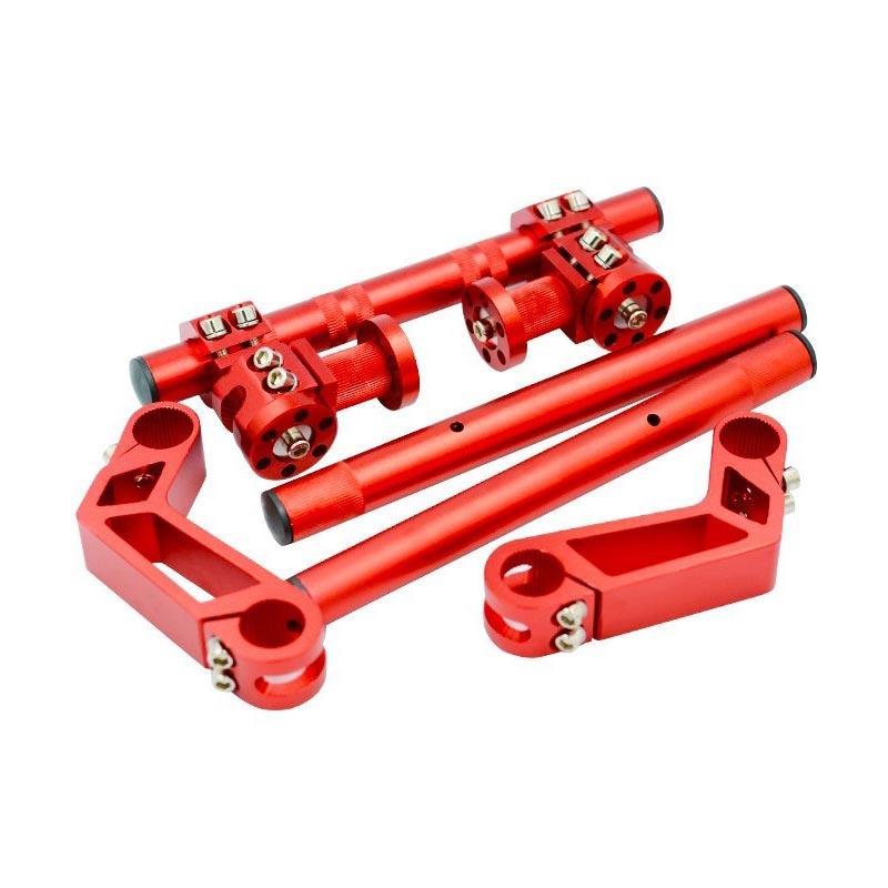 Universal 7/8" 22mm Motorcycle Balance Bar CNC Aluminum Alloy Balance Handlebar Cross Bar Adjustable Handlebars Reinforce Lever