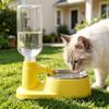 Anti-Wet Mouth Gravity Cat Water Dispenser Gravity Refill Pet Water Station  Household