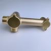 Concealed Basin Faucet Wall Mounted Hot and Cold Mixer Solid Brass 360 Swivel Spout Bathroom Water Tap