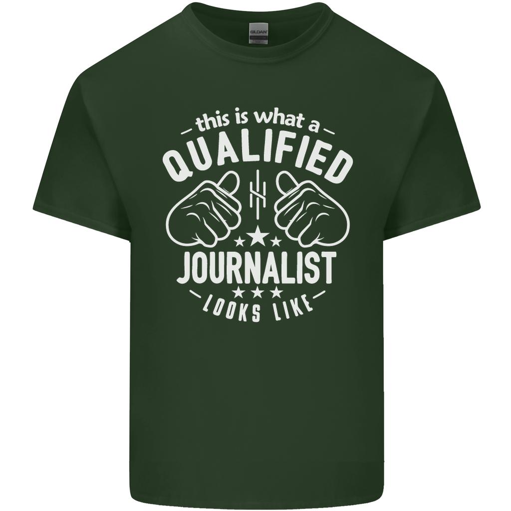 This Is What a Qualified Journalist Looks Like Unisexs Light Cotton TShirt