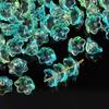 50Pcs/Bag 7X12Mm Colorful Bellflower Lampwork Beads Caps Glass Spacer Beads For Jewelry Making Diy Handmade Bracelets Hairpin