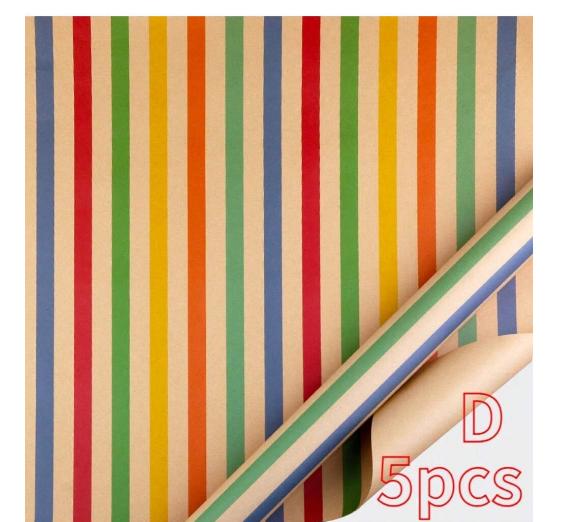 Birthday Gift Wrapping Paper Holiday Wrapping Paper Gift Boxes Books Kraft Paper Gift Wrapping Paper Kitchen Baking Tools