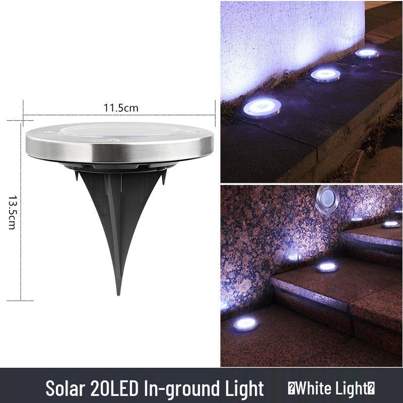 Waterproof Solar Garden Light: Automatic Lawn Decoration for Dark Areas Solar Garden Light